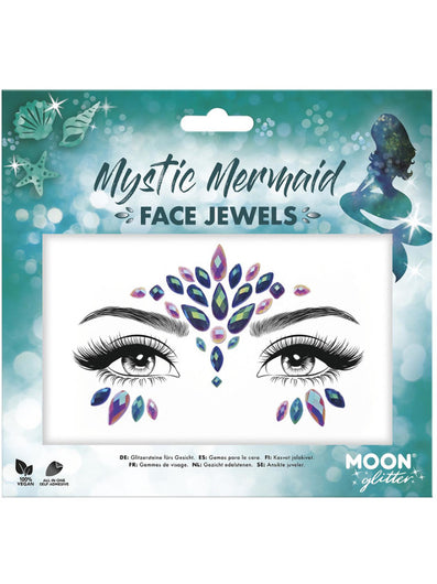 Moon Glitter Face Jewels, Mystic Mermaid