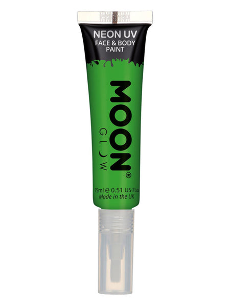 Moon Glow Intense Neon UV Face Paint, Green