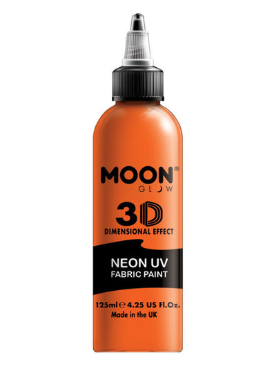 Moon Glow - Neon UV Intense Fabric Paint, Orange