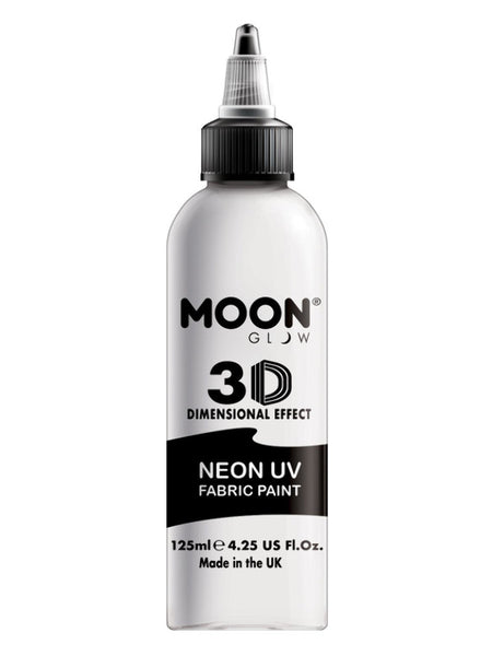 Moon Glow - Neon UV Intense Fabric Paint, White