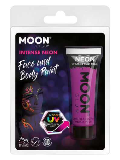 Moon Glow Intense Neon UV Face Paint, Instense Pur