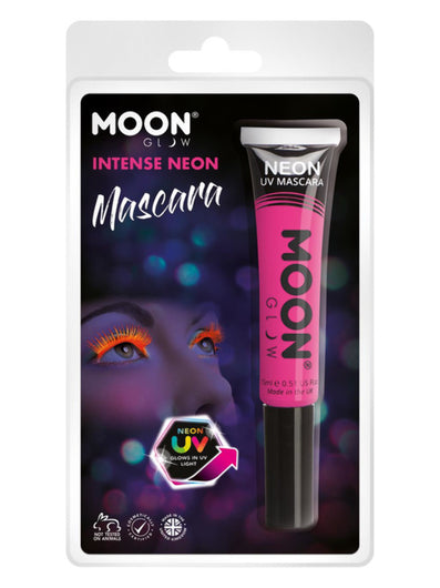 Moon Glow Intense Neon UV Mascara, Intense Pink