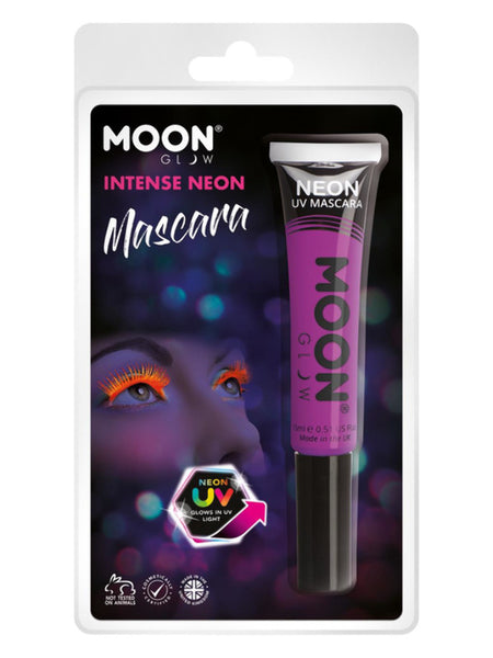 Moon Glow Intense Neon UV Mascara, Intense Purple