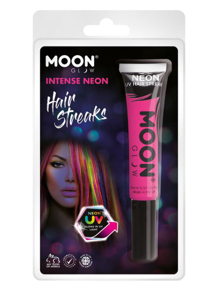Moon Glow Intense Neon UV Hair Streaks, Intense Pi