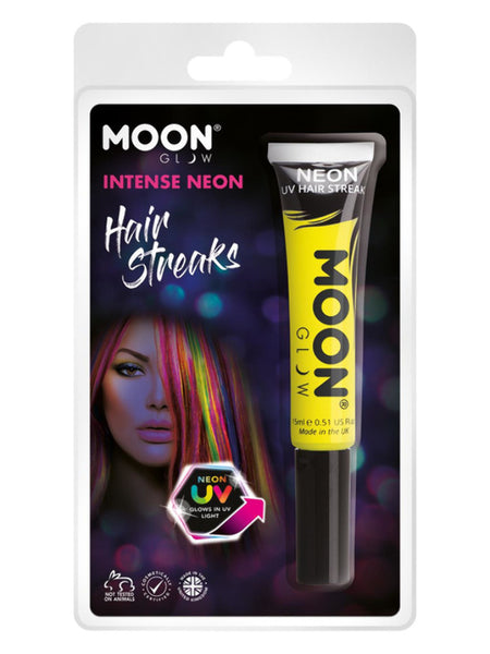 Moon Glow Intense Neon UV Hair Streaks, Intense Ye