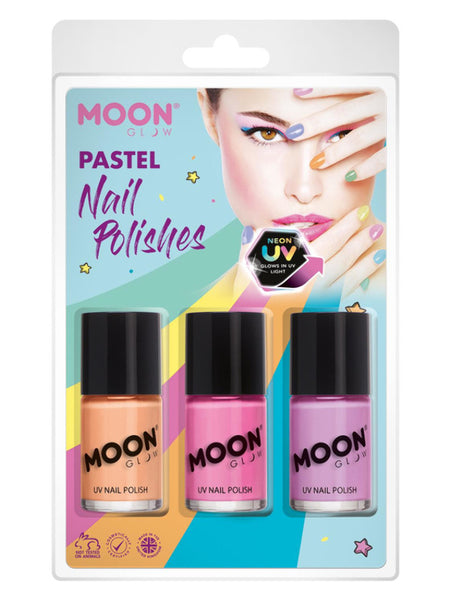 Moon Glow Pastel Neon UV Nail Polish,