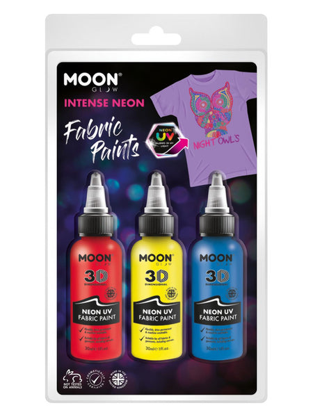 Moon Glow - Neon UV Intense Fabric Paint,