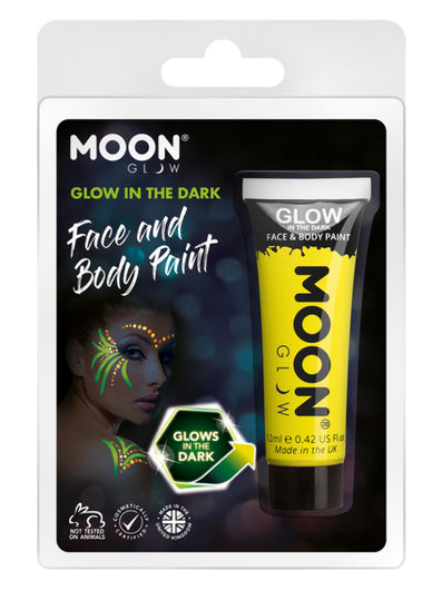 Moon Glow - Glow in the Dark Face Paint, Yellow