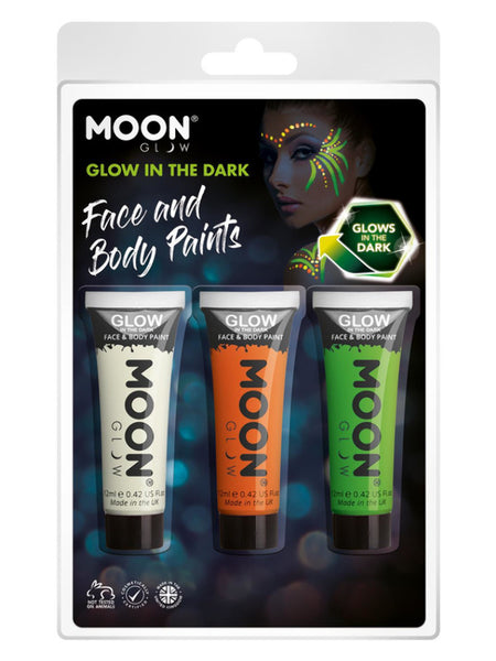 Moon Glow - Glow in the Dark Face Paint,