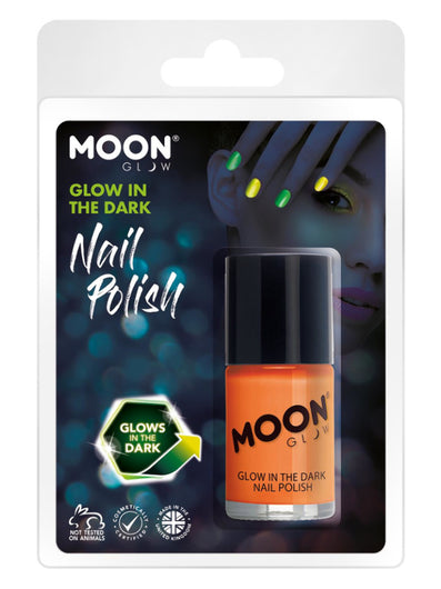 Moon Glow - Glow in the Dark Nail Polish, Orange