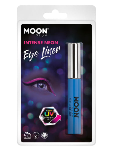 Moon Glow Intense Neon UV Eye Liner, Intense Blue