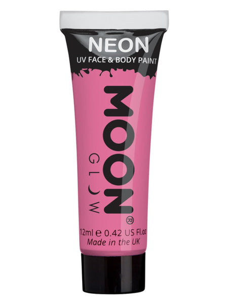 Moon Glow Pastel Neon UV Face Paint, Pastel Pink