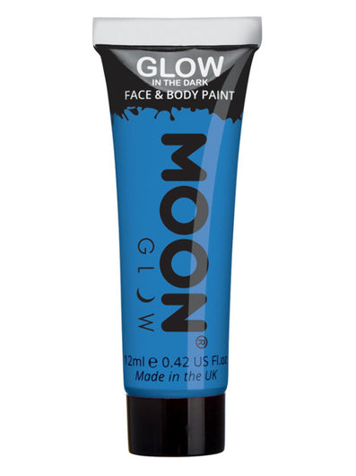 Moon Glow - Glow in the Dark Face Paint, Blue