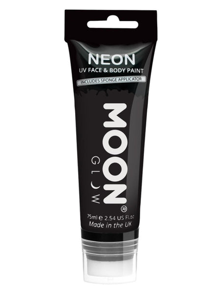 Moon Glow Supersize Intense Neon UV Face Paint, Bl