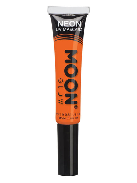 Moon Glow Intense Neon UV Mascara, Intense Orange