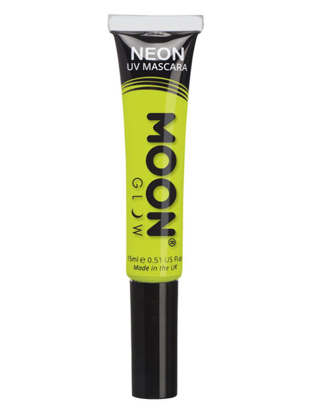 Moon Glow Intense Neon UV Mascara, Intense Yellow