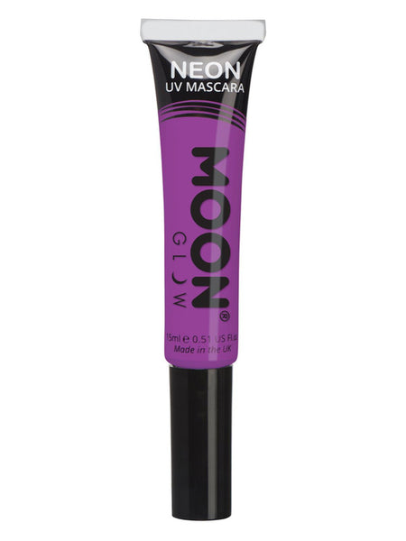 Moon Glow Intense Neon UV Mascara, Intense Purple