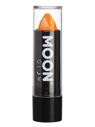 Moon Glow - Neon UV Glitter Lipstick, Orange