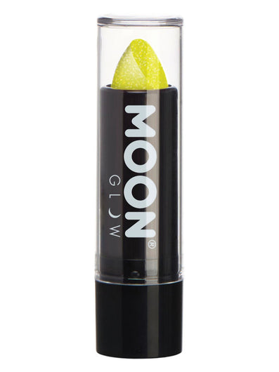 Moon Glow - Neon UV Glitter Lipstick, Yellow