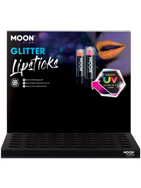 Moon Glow - Neon UV Glitter Lipstick,