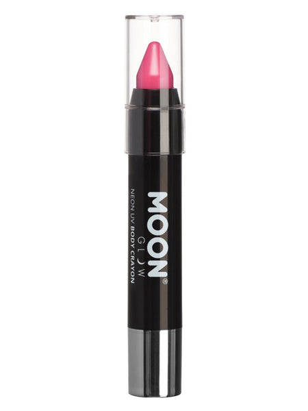 Moon Glow Intense Neon UV Body Crayons, Intense Pi