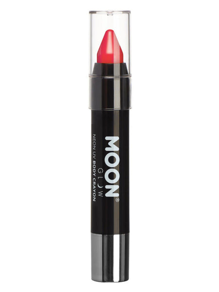Moon Glow Intense Neon UV Body Crayons, Intense Re