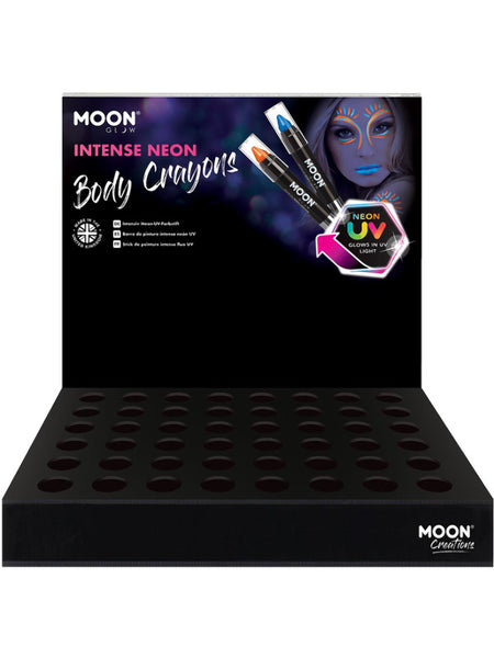 Moon Glow Intense Neon UV Body Crayons,
