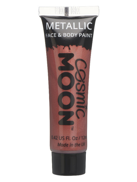 Cosmic Moon Metallic Face & Body Paint, Red