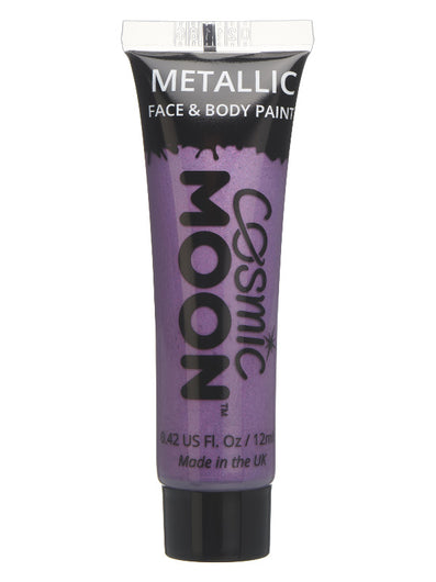 Cosmic Moon Metallic Face & Body Paint, Purple