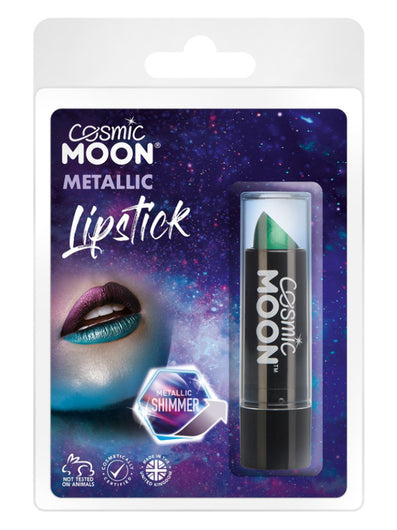 Cosmic Moon Metallic Lipstick, Green