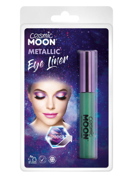 Cosmic Moon Metallic Eye Liner, Green