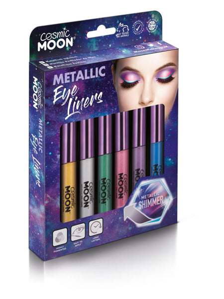 Cosmic Moon Metallic Eye Liner, Assorted