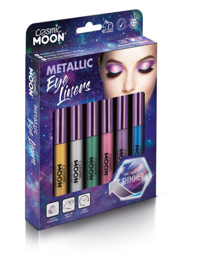 Cosmic Moon Metallic Eye Liner, Assorted