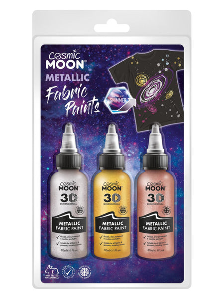 Cosmic Moon Metallic Fabric Paint,