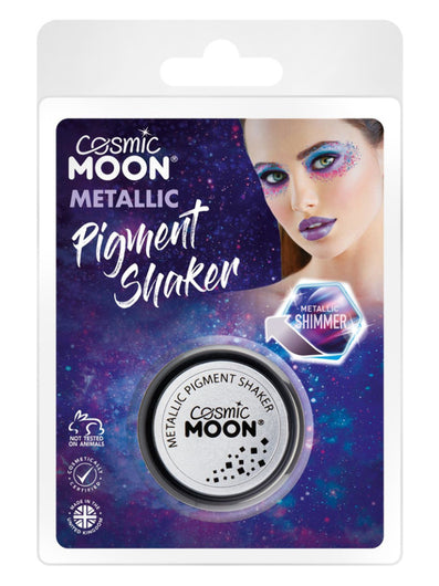 Cosmic Moon Metallic Pigment Shaker, Silver