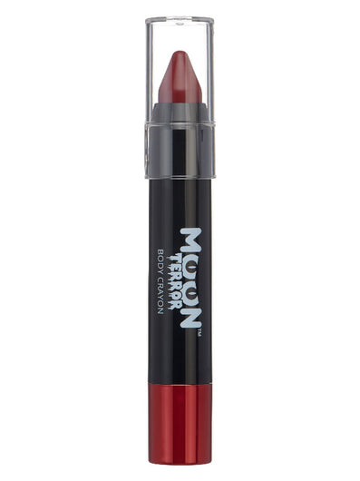 Moon Terror Halloween Body Crayons, Red