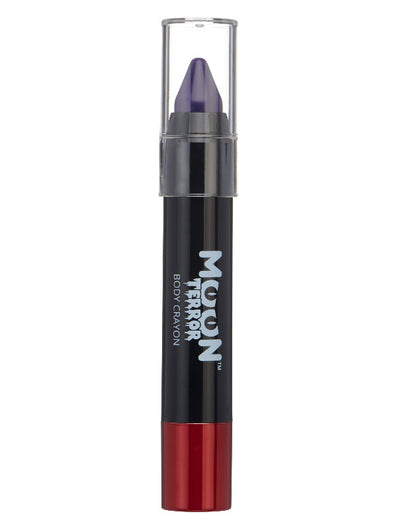 Moon Terror Halloween Body Crayons, Purple