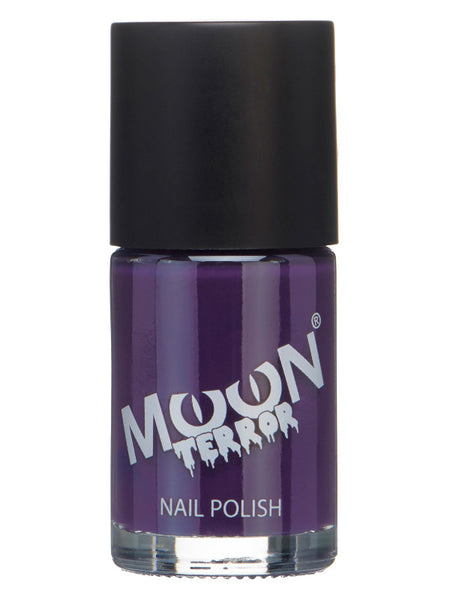 Moon Terror Halloween Nail Polish, Purple