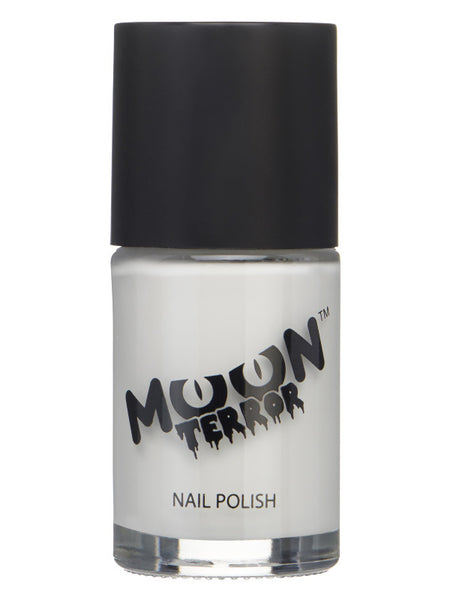 Moon Terror Halloween Nail Polish, White