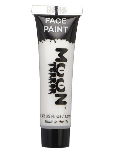 Moon Terror Halloween Face & Body Paint, White